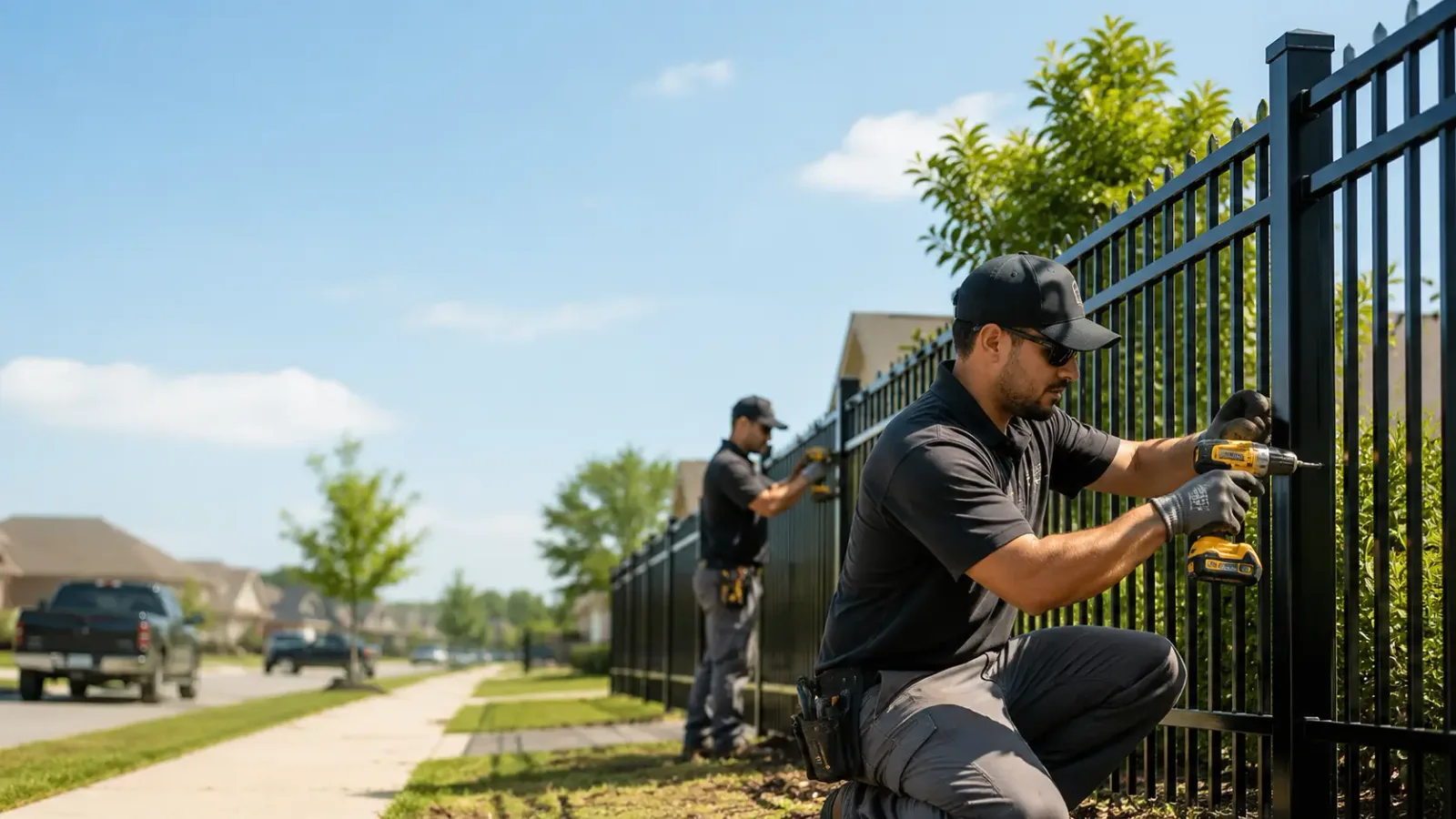 Metal Fence Installation in Sturgeon, PA